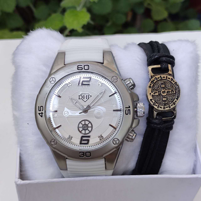 ⌚KIT RELOGIO E PULSEIRA👨